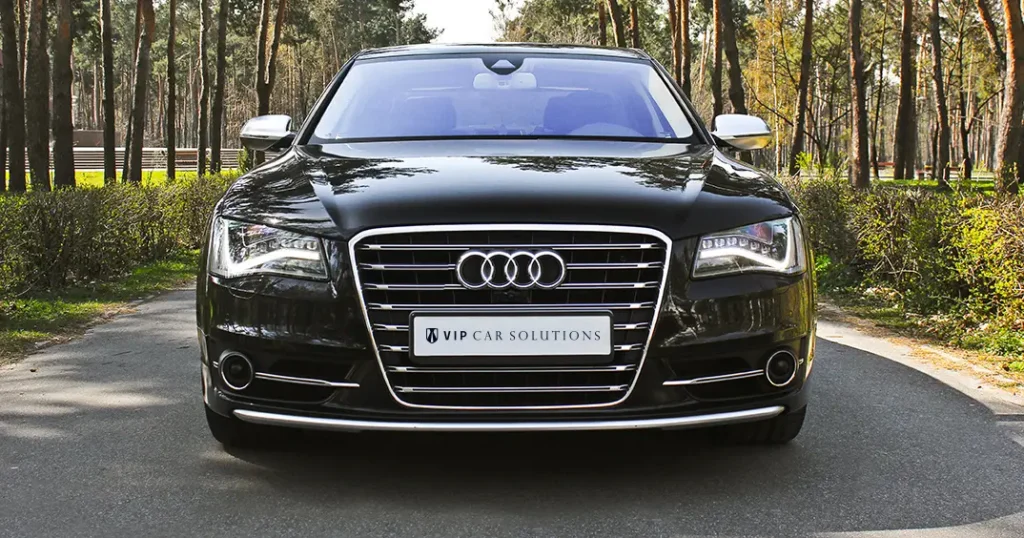 VIP Car solutions Privé vervoer, onze luxueuze Audi A8. Hillebrand Piels